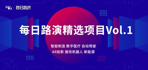 每日路演精選項目 Vol.1 探秘硬科技前沿——從智能制造到數(shù)字內(nèi)容的創(chuàng)新風暴